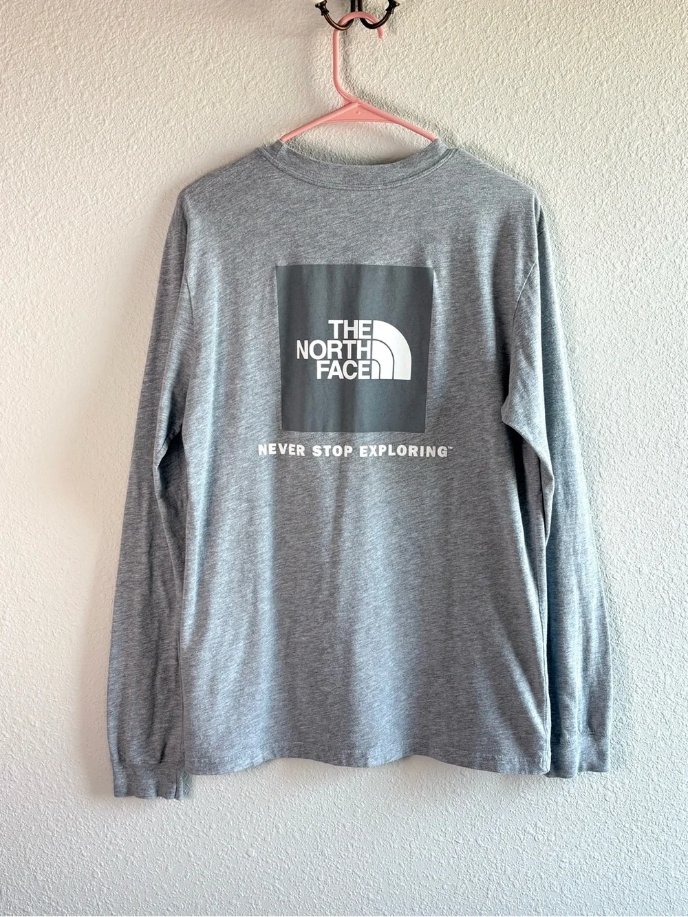The North Face Long Sleeve Logo Graphic Tee Shirt